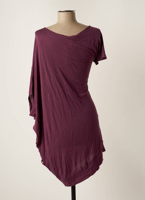 Tunică mâneci scurte violet RENDEZ-VOUS femeie