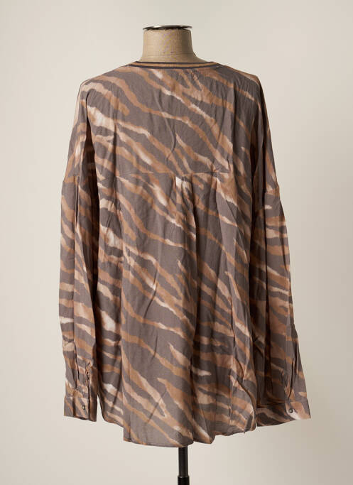 Tunică mâneci lungi maro BETTY BARCLAY femeie