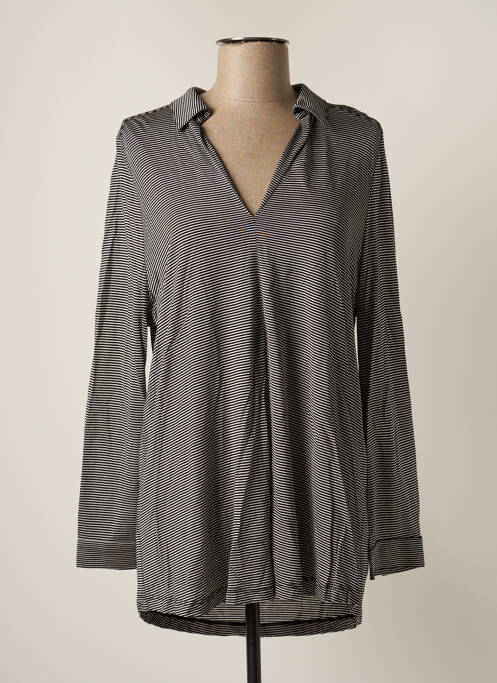 Tunică mâneci lungi negru LAUREN VIDAL femeie