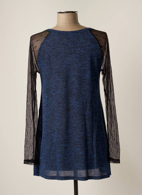 Tunică mâneci lungi albastru RENDEZ-VOUS femeie