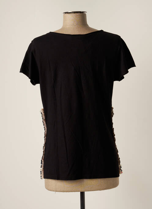 Tricou negru LAUREN VIDAL femeie