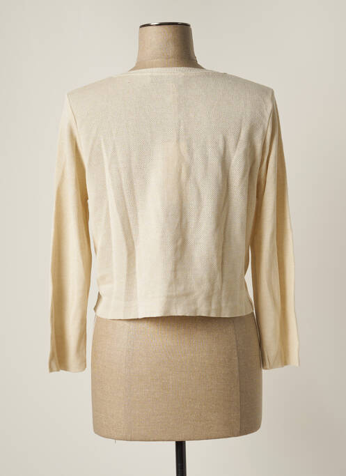 Vestă cu mâneci lungi bej CRISTINA GAVIOLI femeie