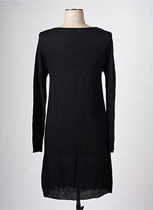 Rochie midi mâneci lungi mâneci lungi negru LAUREN VIDAL femeie