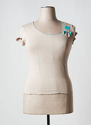 Top bej O.K.S femeie