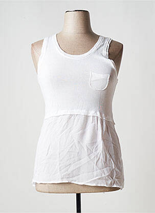 Top alb CRISTINA GAVIOLI femeie