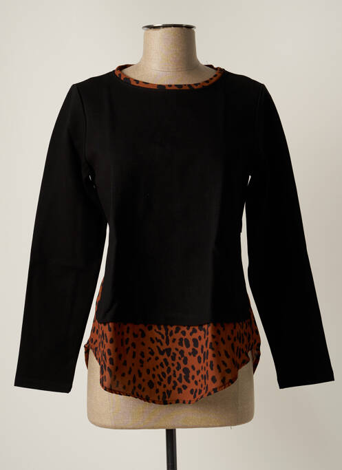 Top negru ORTO BOTANICO femeie