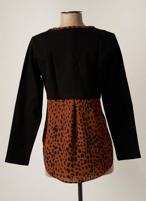 Top negru ORTO BOTANICO femeie