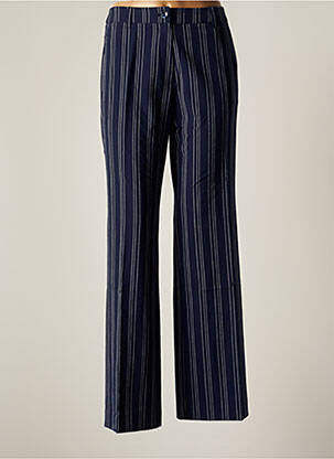 Pantalon larg albastru OLSEN femeie