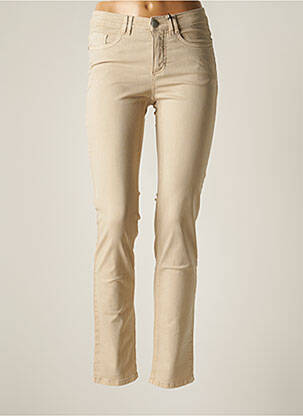 Pantalon drept bej STARK femeie