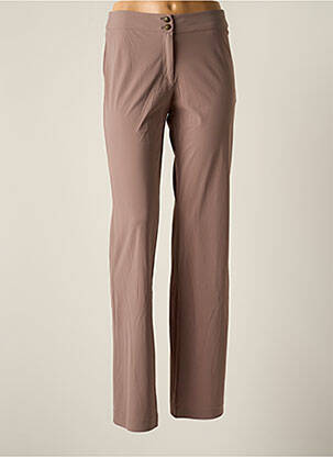 Pantalon larg bej O.K.S femeie