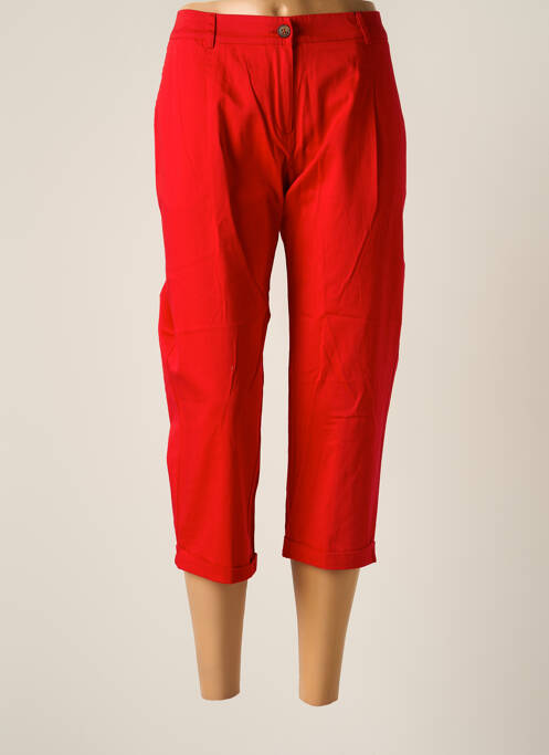 Pantalon trei sferturi roșu DIAMBRE femeie