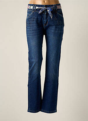 Blugi cu croială dreaptă albastru FRED SABATIER femeie