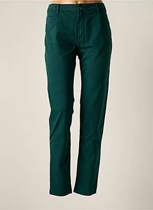 Pantalon slim verde THALASSA femeie