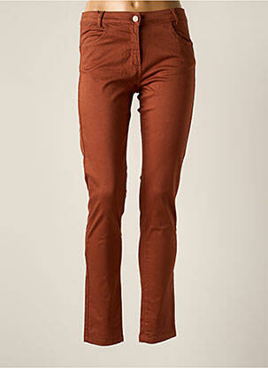 Pantalon slim maro THALASSA femeie