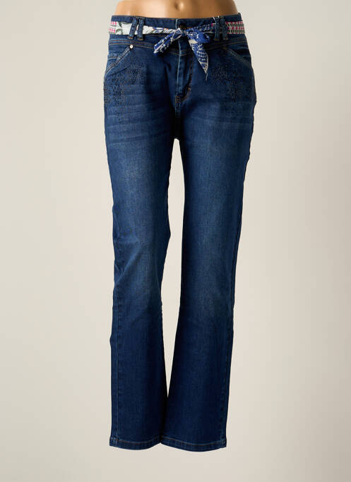 Blugi cu croială dreaptă albastru FRED SABATIER femeie