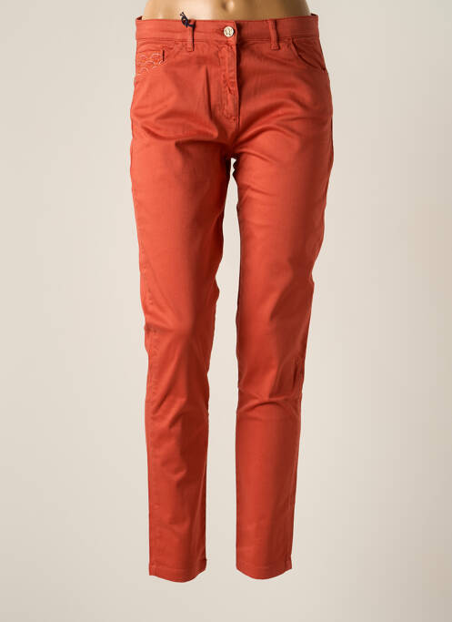 Pantalon slim portocaliu THALASSA femeie