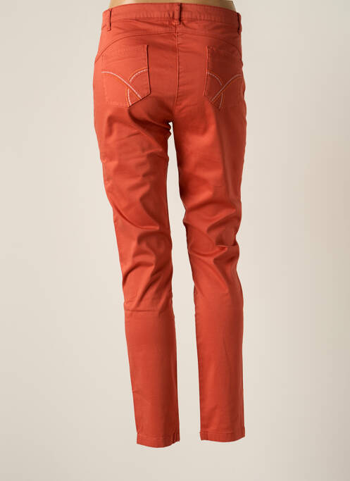 Pantalon slim portocaliu THALASSA femeie
