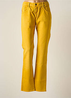 Blugi cu croială dreaptă galben LE PETIT BAIGNEUR femeie