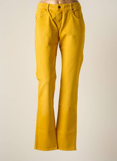 Blugi cu croială dreaptă elasticitate mărime normală galben LE PETIT BAIGNEUR femme