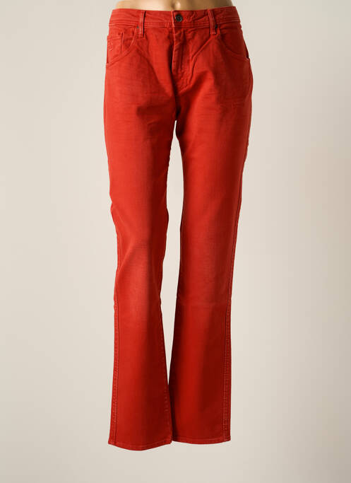 Blugi cu croială dreaptă portocaliu LE PETIT BAIGNEUR femeie
