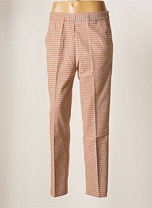 Pantalon drept maro GRACE & MILA femeie