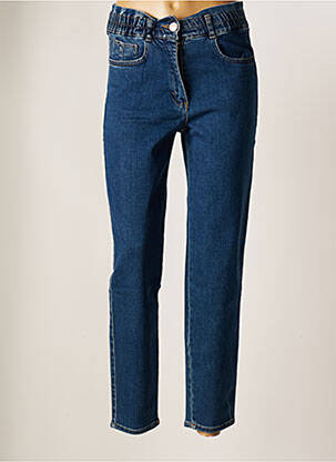 Blugi cu croială slim albastru EAST DRIVE femeie