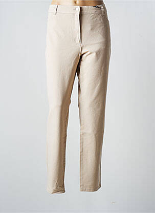 Pantalon slim bej OLSEN femeie