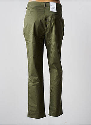 Pantalon drept elasticitate mărime normală verde EAST DRIVE femeie