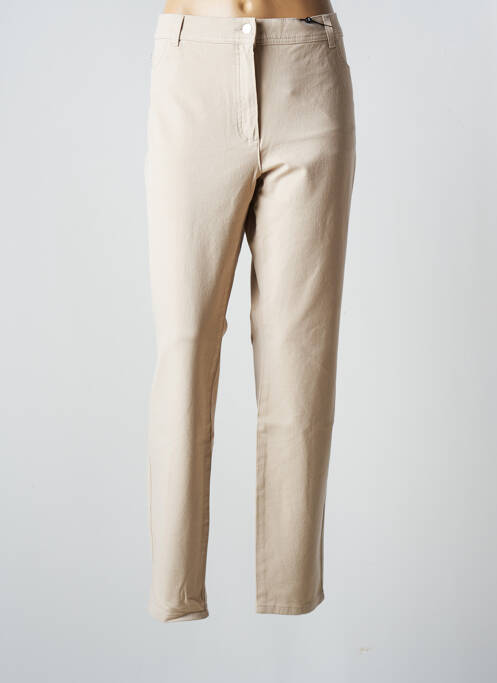 Pantalon slim bej OLSEN femeie