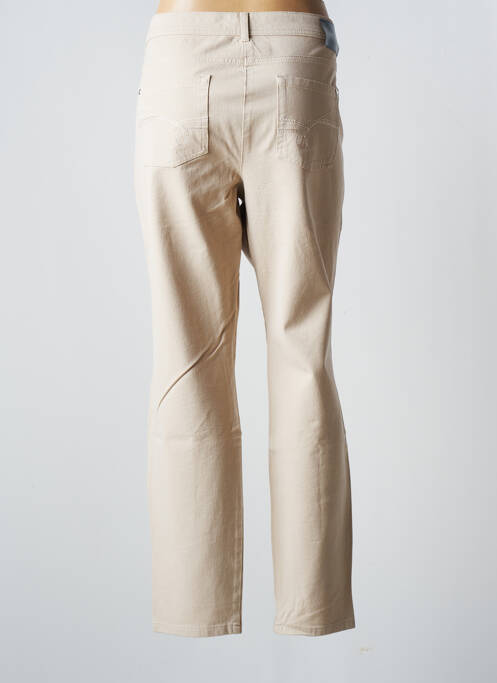 Pantalon slim bej OLSEN femeie
