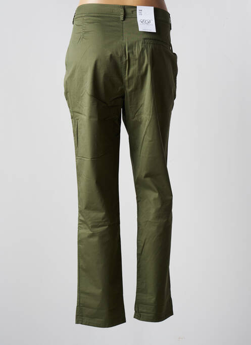 Pantalon drept verde EAST DRIVE femeie