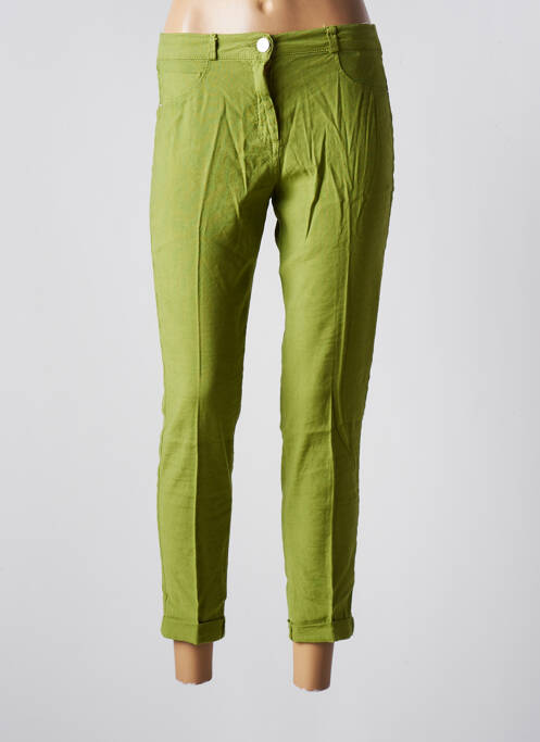 Pantalon 7/8 verde EAST DRIVE femeie