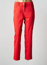 Pantalon drept elasticitate mărime normală roșu OLSEN femme