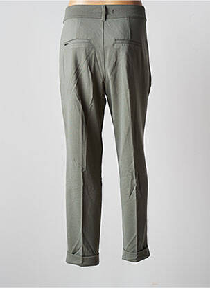 Pantalon drept elasticitate mărime normală verde STREET ONE femme