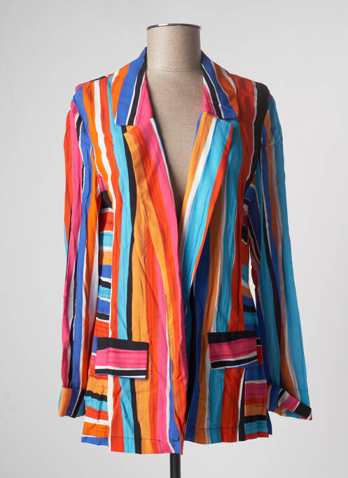 Sacou buzunare false albastru PAUSE CAFE femme