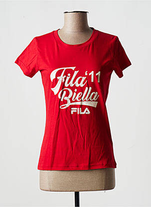 Tricou roșu FILA femeie