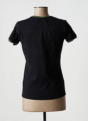 Tricou croială dreaptă mâneci scurte negru LOIS femeie