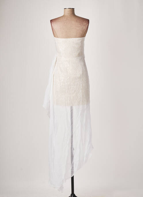 Rochie scurtă bej AZZARO femeie