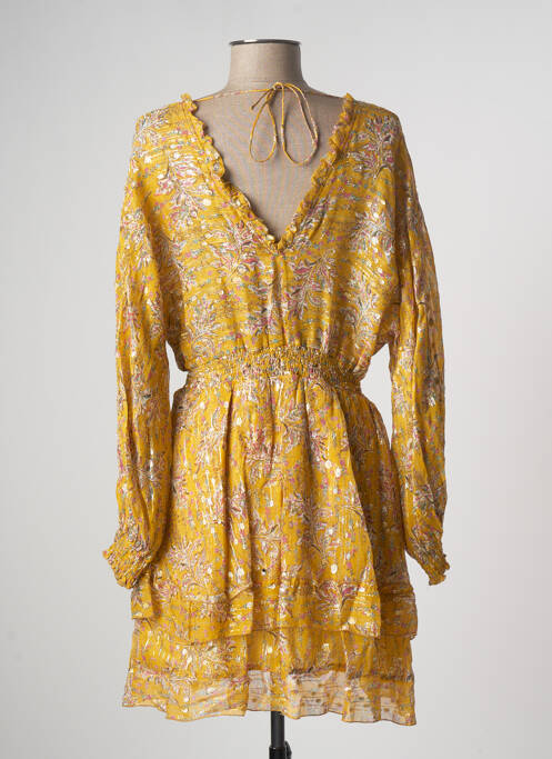 Rochie midi galben THE KOOPLES femeie