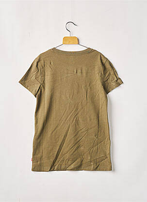 Tricou croială dreaptă mâneci scurte verde LEVI'S femeie
