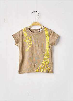 Tricou bej DU PAREIL AU MÊME băiat