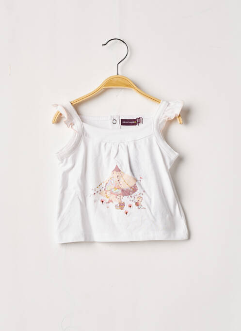 Maiou alb SERGENT MAJOR fată