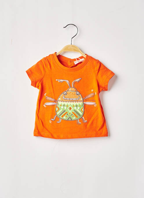 Tricou portocaliu DU PAREIL AU MÊME băiat