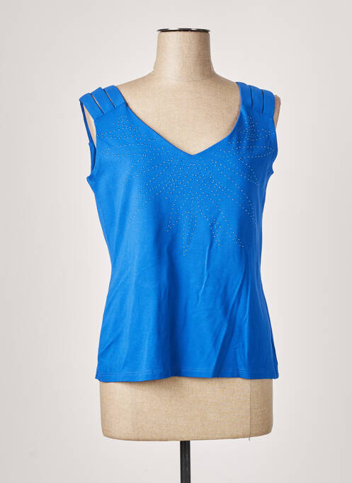 Top albastru PAUSE CAFE femeie