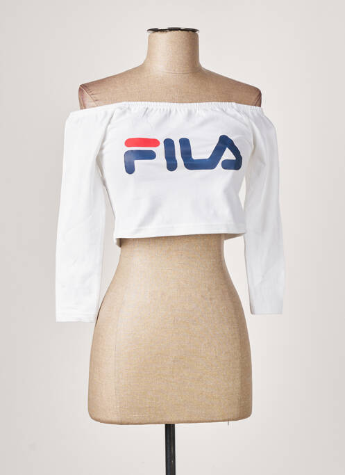Tricou alb FILA femeie