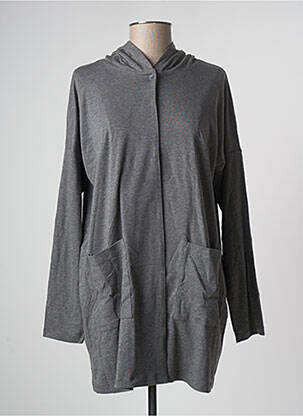 Jachete casual guler rotund gri PRINCESSE TAM-TAM femeie