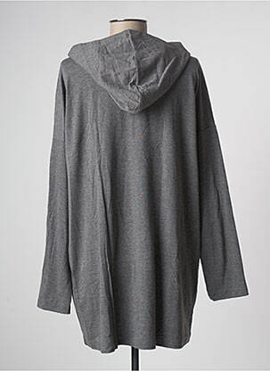 Jachete casual guler rotund gri PRINCESSE TAM-TAM femeie