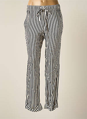 Pantalon drept talie elastică mărime normală negru THE KOOPLES femeie