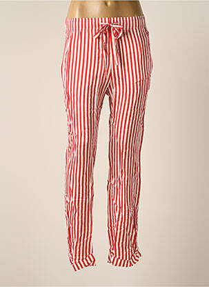 Pantalon drept talie elastică mărime normală roșu THE KOOPLES femeie