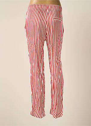 Pantalon drept talie elastică mărime normală roșu THE KOOPLES femeie